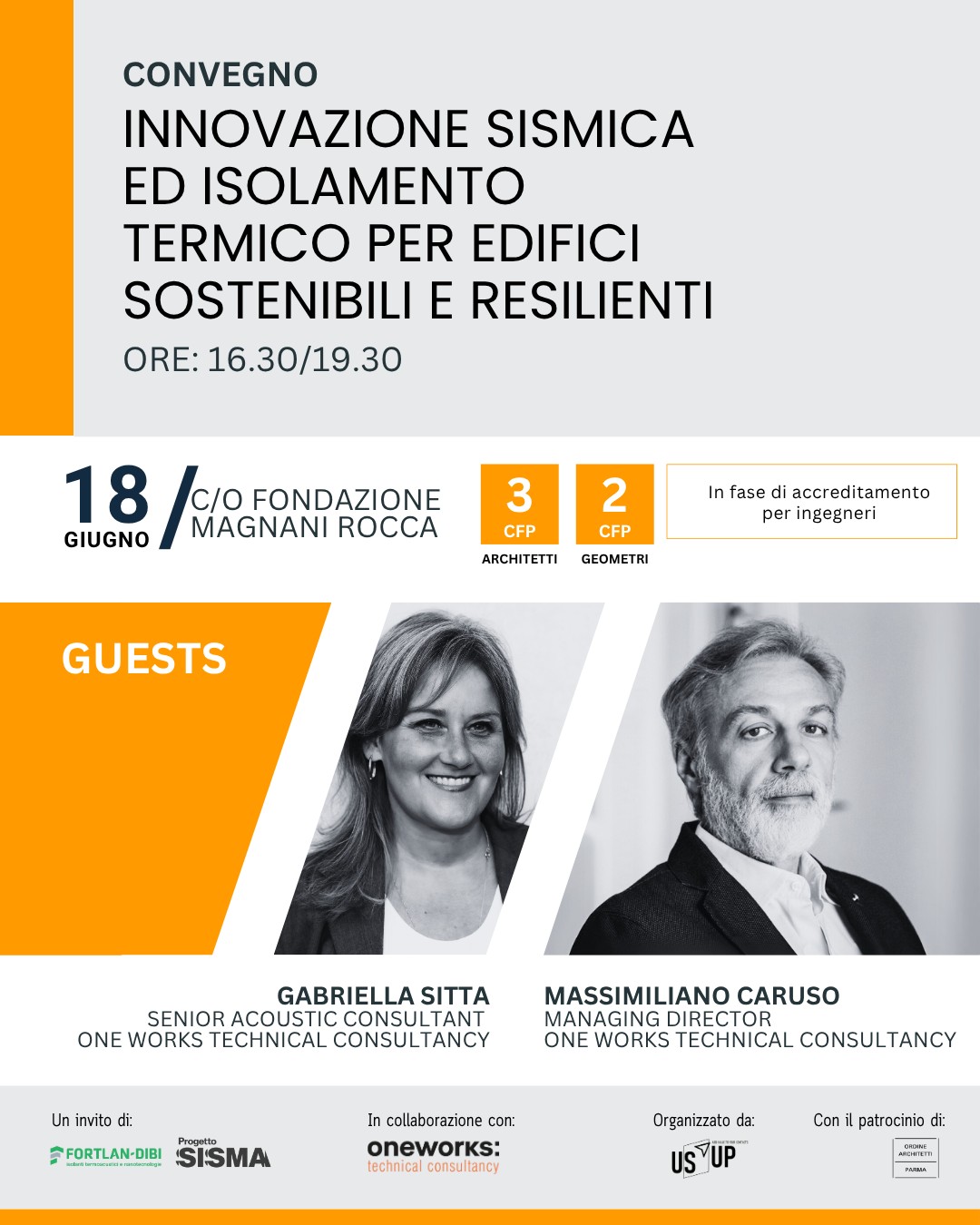 SAVE THE DATE! FORTLAN-DIBI PARTNER DEL CONVEGNO “INNOVAZIONE SISMICA ED ISOLAMENTO TERMICO PER EDIFICI SOSTENIBILI E RESILIENTI” – FONDAZIONE MAGNANI ROCCA (PR), 18 GIUGNO 2025