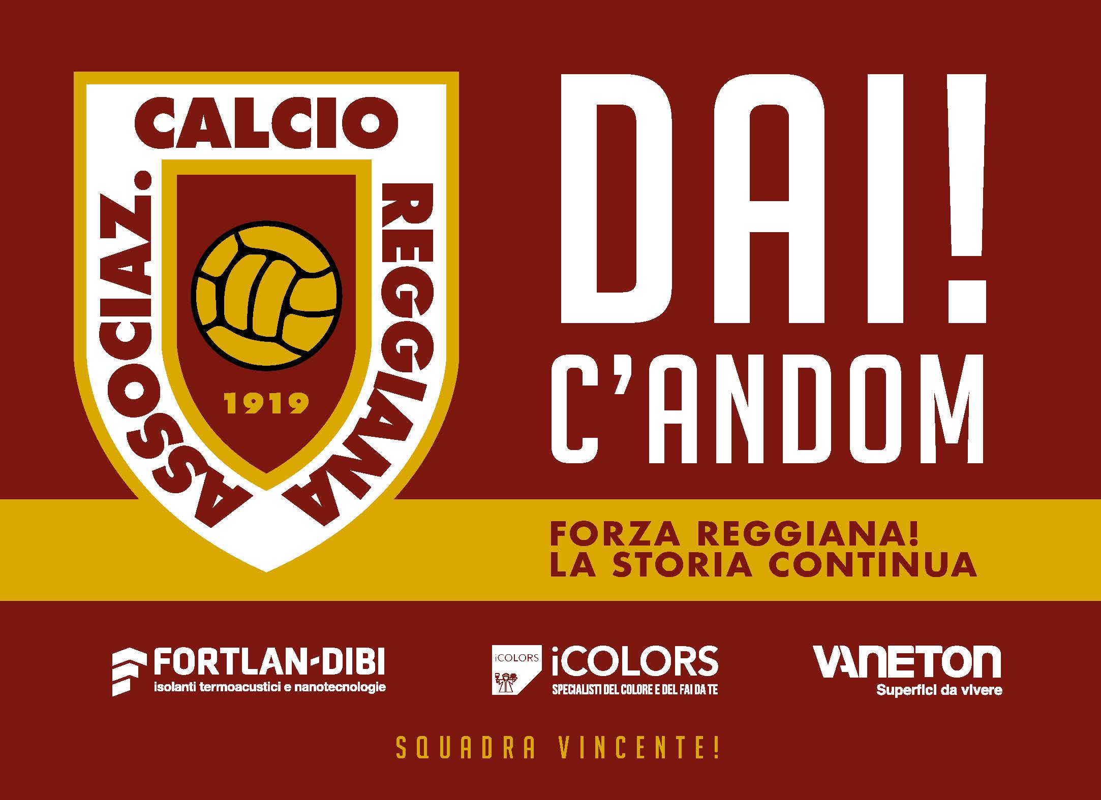 📣 SI RIPARTE! FORZA REGGIANA! 🔴🟤