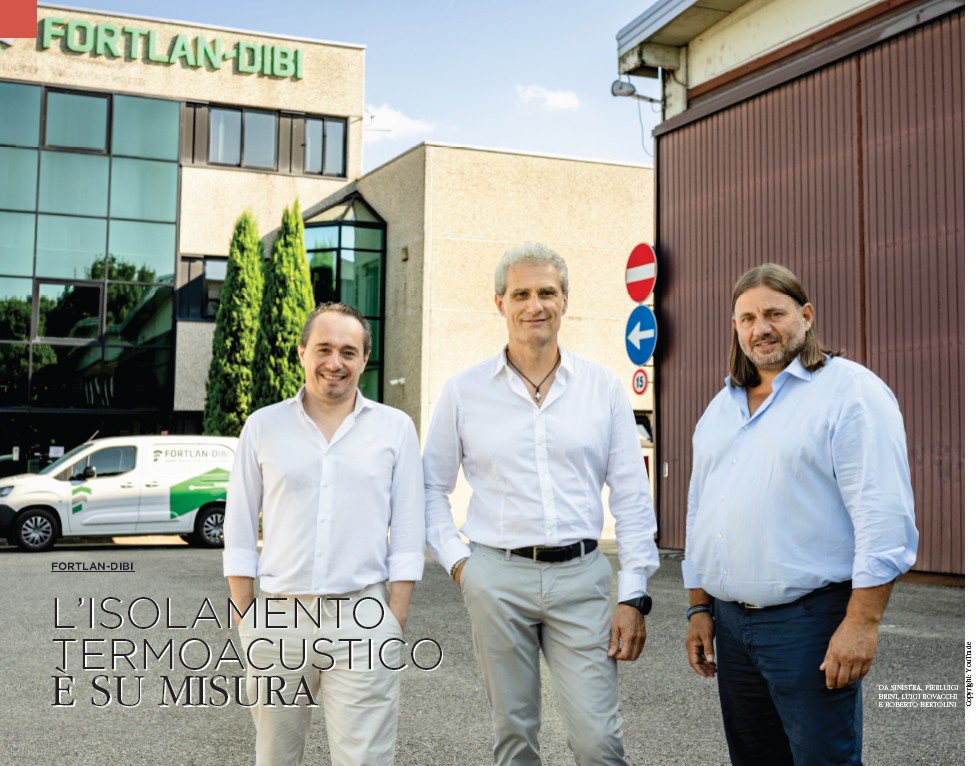 Fortlan-Dibi protagonista su YouTrade: l’isolamento termoacustico è su misura